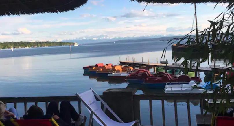 Bed Bike & Breakfast, Zimmer Innerhalb Eines Privathauses Mit Gemeinschaftsbad Inning am Ammersee Extérieur photo